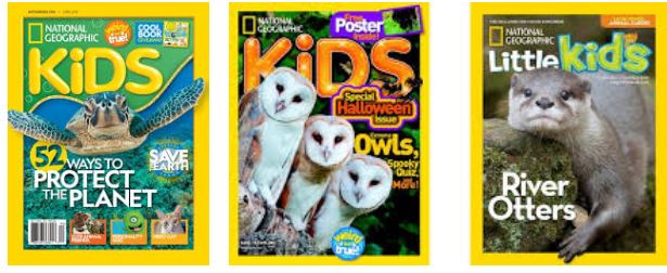 national geographic kids magazings